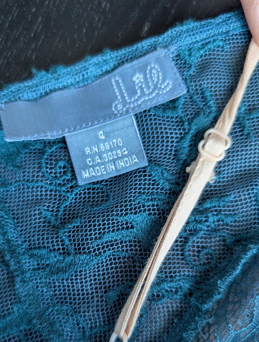 Lil by Anthopologie Hera Maxi Dress in Blue Lace - Picture 13 of 14